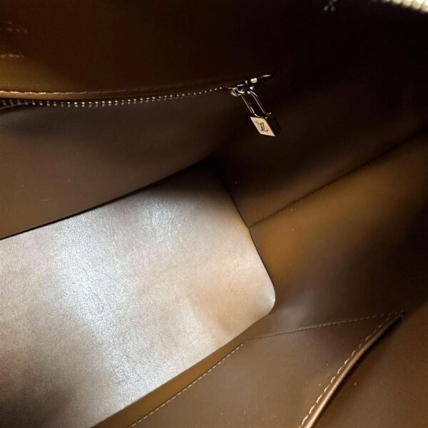 5271-Túi xách tay/đeo vai-LOUIS VUITTON Houston bronze vernis leather tote bag18