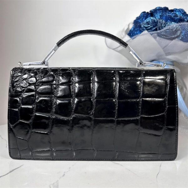 5273-Túi xách tay/đeo vai-Crocodile leather handbag3