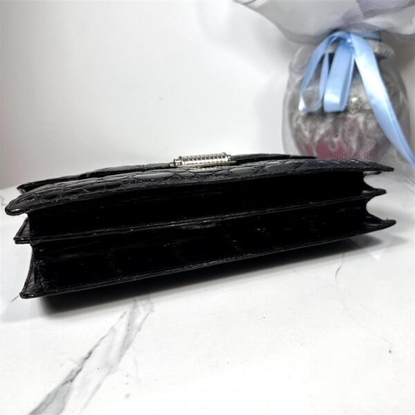5273-Túi xách tay/đeo vai-Crocodile leather handbag6