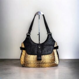 5244-Túi đeo vai/xách tay-Python leather shoulder bag