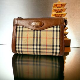 5264-Ví nữ nhỏ-BURBERRY vintage cosmetic small bag-Đã sử dụng