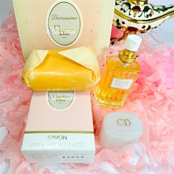 6031-DIOR Diorissimo EDC Perfume 30ml & soap 100g set-Nước hoa nữ+Xà bông Dior-Chưa sử dụng5