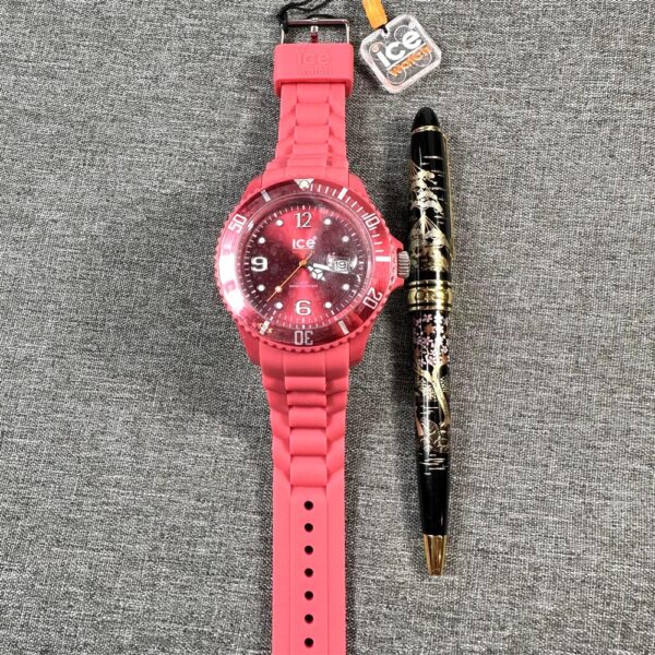 2148-Đồng hồ nữ/nam-ICE Watch red silicone SU.DG.U.S unisex watch (unused)12