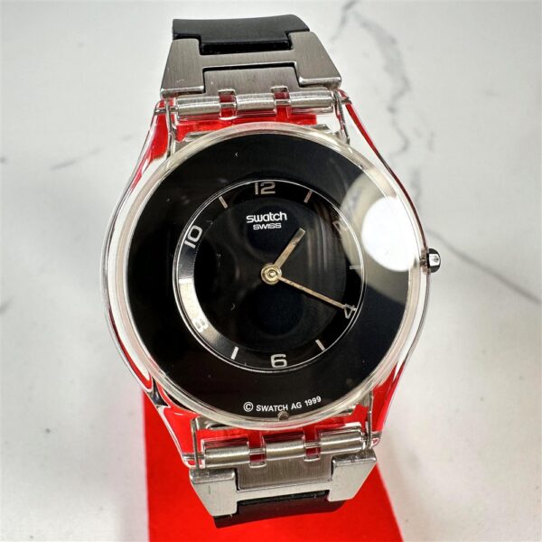 2150-Đồng hồ nữ-SWATCH SFK116 1999 skin women’s watch (unused)2