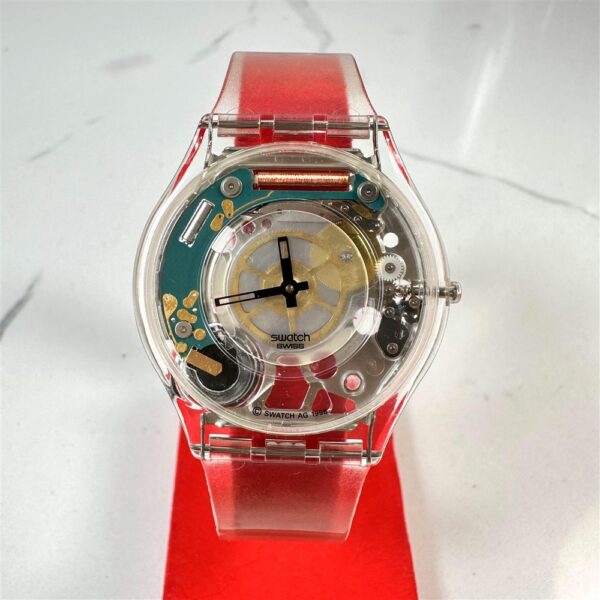 2151-Đồng hồ nữ-SWATCH Jelly skin SFK100 1998 women’s watch (unused)1