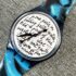 2156-Đồng hồ nữ/nam-SWATCH GG138 BLUE PASTA unisex watch (unused)3