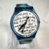 2156-Đồng hồ nữ/nam-SWATCH GG138 BLUE PASTA unisex watch (unused)2