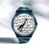 2156-Đồng hồ nữ/nam-SWATCH GG138 BLUE PASTA unisex watch (unused)0