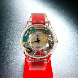 2151-Đồng hồ nữ-SWATCH Jelly skin SFK100 1998 women’s watch (unused)