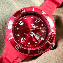 2148-Đồng hồ nữ/nam-ICE Watch red silicone SU.DG.U.S unisex watch (unused)
