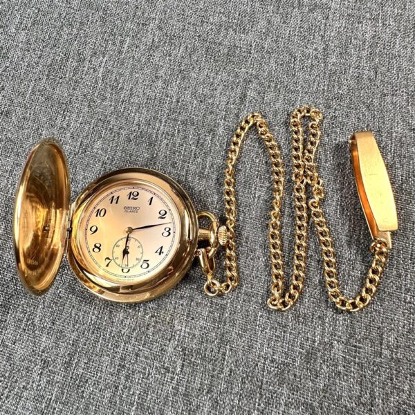 2185-Đồng hồ bỏ túi-SEIKO vintage pocket watch1