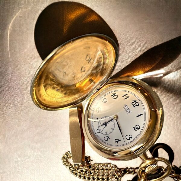 2185-Đồng hồ bỏ túi-SEIKO vintage pocket watch0