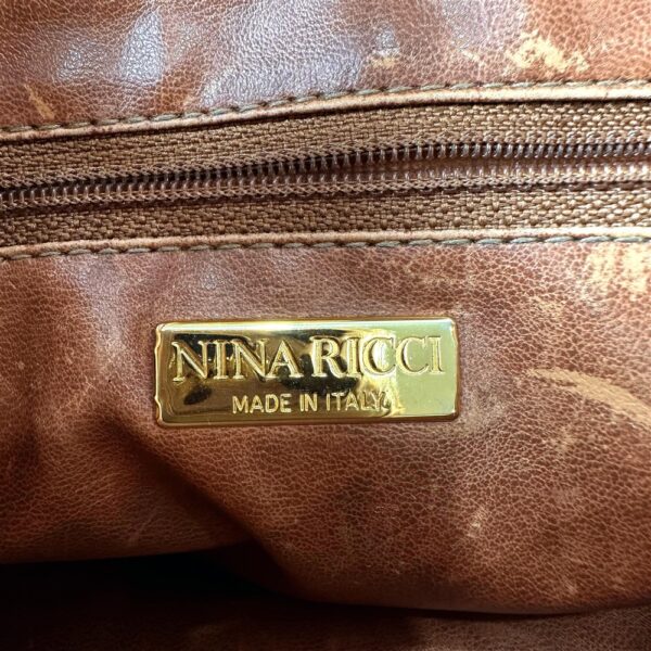 5309-Túi đeo chéo-NINA RICCI canvas leather crossbody bag12
