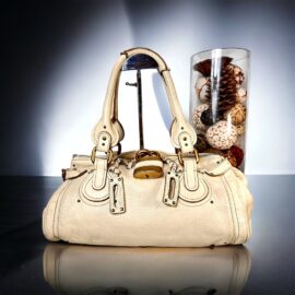 5307-Túi xách tay-CHLOE Paddington leather large handbag
