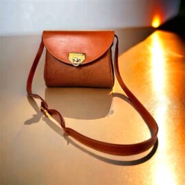 5309-Túi đeo chéo-NINA RICCI canvas leather crossbody bag