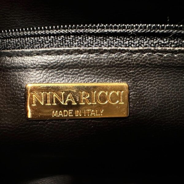 5314-Túi xách tay-NINA RICCI leather handbag-Như mới12