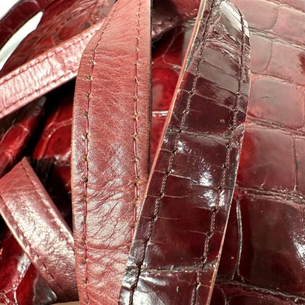 5324-Túi đeo vai-OLPAN Italy alligator leather shoulder bag11