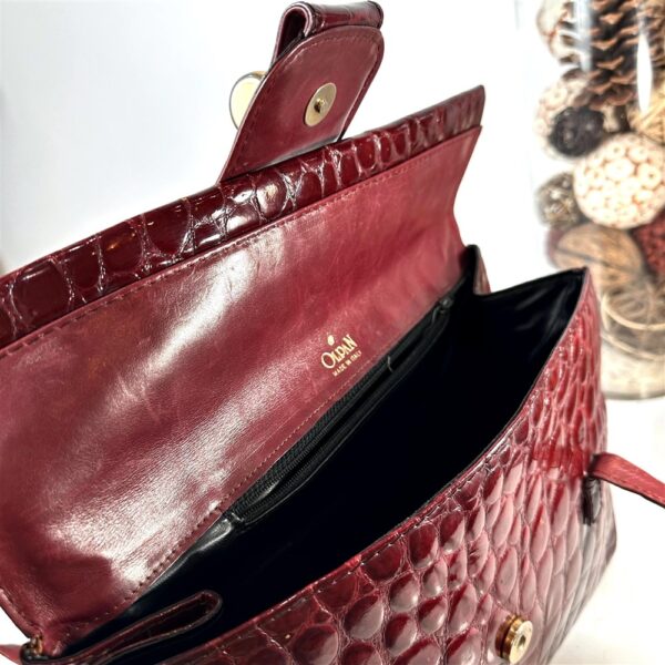 5324-Túi đeo vai-OLPAN Italy alligator leather shoulder bag12