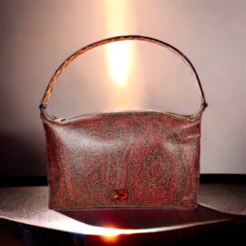5302-Túi xách tay-ETRO Paisley coated canvas handbag