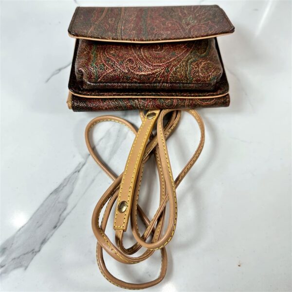 5320-Túi đeo nhỏ/Ví nữ-ETRO Paisley canvas leather small bag/Wallet3