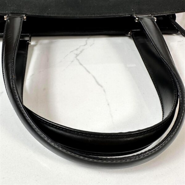 5341-Túi xách tay-SALVATORE FERRAGAMO Gancini leather and cloth handbag8