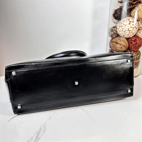 5341-Túi xách tay-SALVATORE FERRAGAMO Gancini leather and cloth handbag13