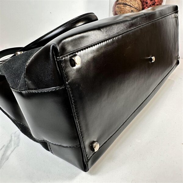 5341-Túi xách tay-SALVATORE FERRAGAMO Gancini leather and cloth handbag14