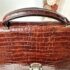 5340-Cặp nam-GIANNI VERSACE vintage crocodile embossed leather briefcase11
