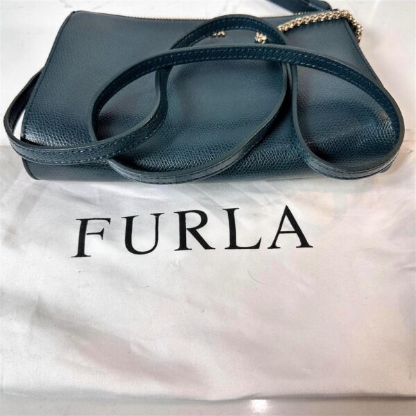 5339-Túi đeo chéo-FURLA Luna Green Saffiano Leather Crossbody Bag-Như mới12
