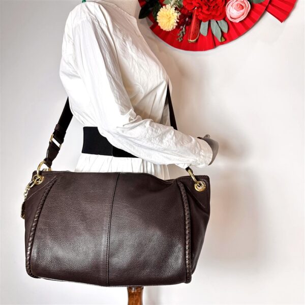 5332-Túi đeo chéo nam/nữ-BALLY vintage leather crossbody bag2