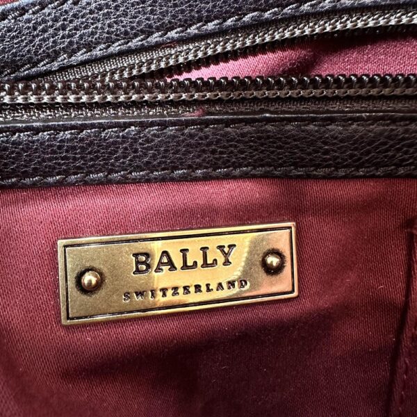 5332-Túi đeo chéo nam/nữ-BALLY vintage leather crossbody bag14