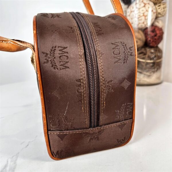 5329-Túi xách tay-MCM Visetos nylon Handbag/Mini Boston bag3