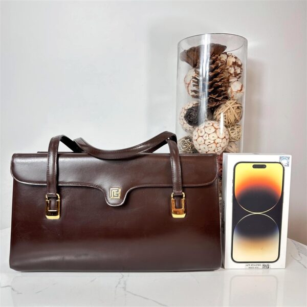 5328-Túi xách tay-PIERRE BAILMAIN leather vintage handbag16
