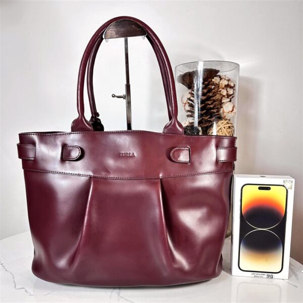 5325-Túi xách tay/đeo vai-FURLA leather tote bag20