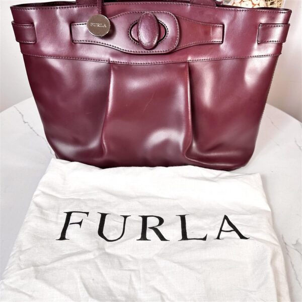 5325-Túi xách tay/đeo vai-FURLA leather tote bag19