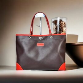 5327-Túi xách tay-LONGCHAMP PVC and leather tote bag