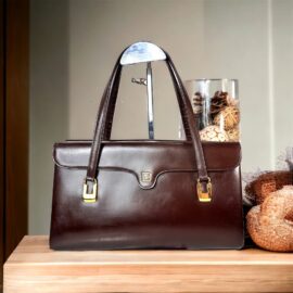 5328-Túi xách tay-PIERRE BAILMAIN leather vintage handbag