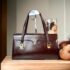 5328-Túi xách tay-PIERRE BAILMAIN leather vintage handbag0