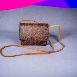 5320-Túi đeo nhỏ/Ví nữ-ETRO Paisley canvas leather small bag/Wallet