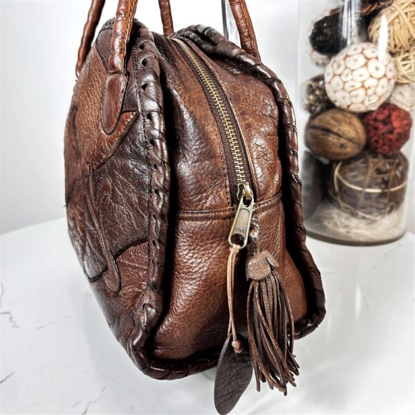 5353-Túi xách tay-IBIZA Aoyama leather vintage handbag5