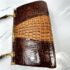 5354-Túi xách tay-Crocodile leather vintage handbag2