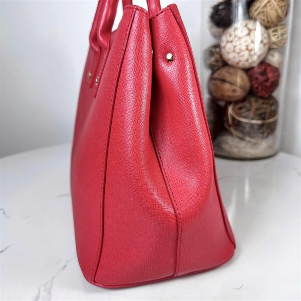 5344-Túi xách tay/đeo vai-FURLA Linda red epi leather satchel bag-Chưa sử dụng6