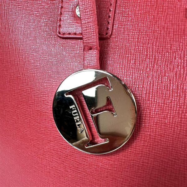 5344-Túi xách tay/đeo vai-FURLA Linda red epi leather satchel bag-Chưa sử dụng11