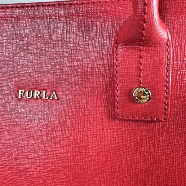 5344-Túi xách tay/đeo vai-FURLA Linda red epi leather satchel bag-Chưa sử dụng12