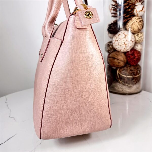 5343-Túi xách tay/đeo chéo-FURLA Linda pink epi leather satchel bag-Chưa sử dụng4