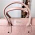 5343-Túi xách tay/đeo chéo-FURLA Linda pink epi leather satchel bag-Chưa sử dụng10