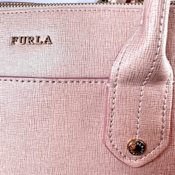 5343-Túi xách tay/đeo chéo-FURLA Linda pink epi leather satchel bag-Chưa sử dụng11