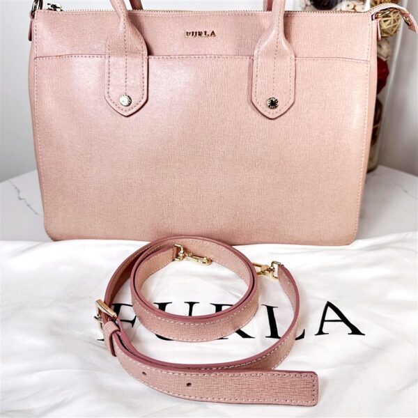 5343-Túi xách tay/đeo chéo-FURLA Linda pink epi leather satchel bag-Chưa sử dụng15