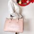 5343-Túi xách tay/đeo chéo-FURLA Linda pink epi leather satchel bag-Chưa sử dụng1
