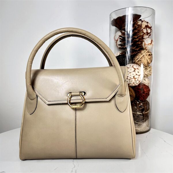 5362-Túi xách tay-PIERRE BALMAIN leather vintage handbag2